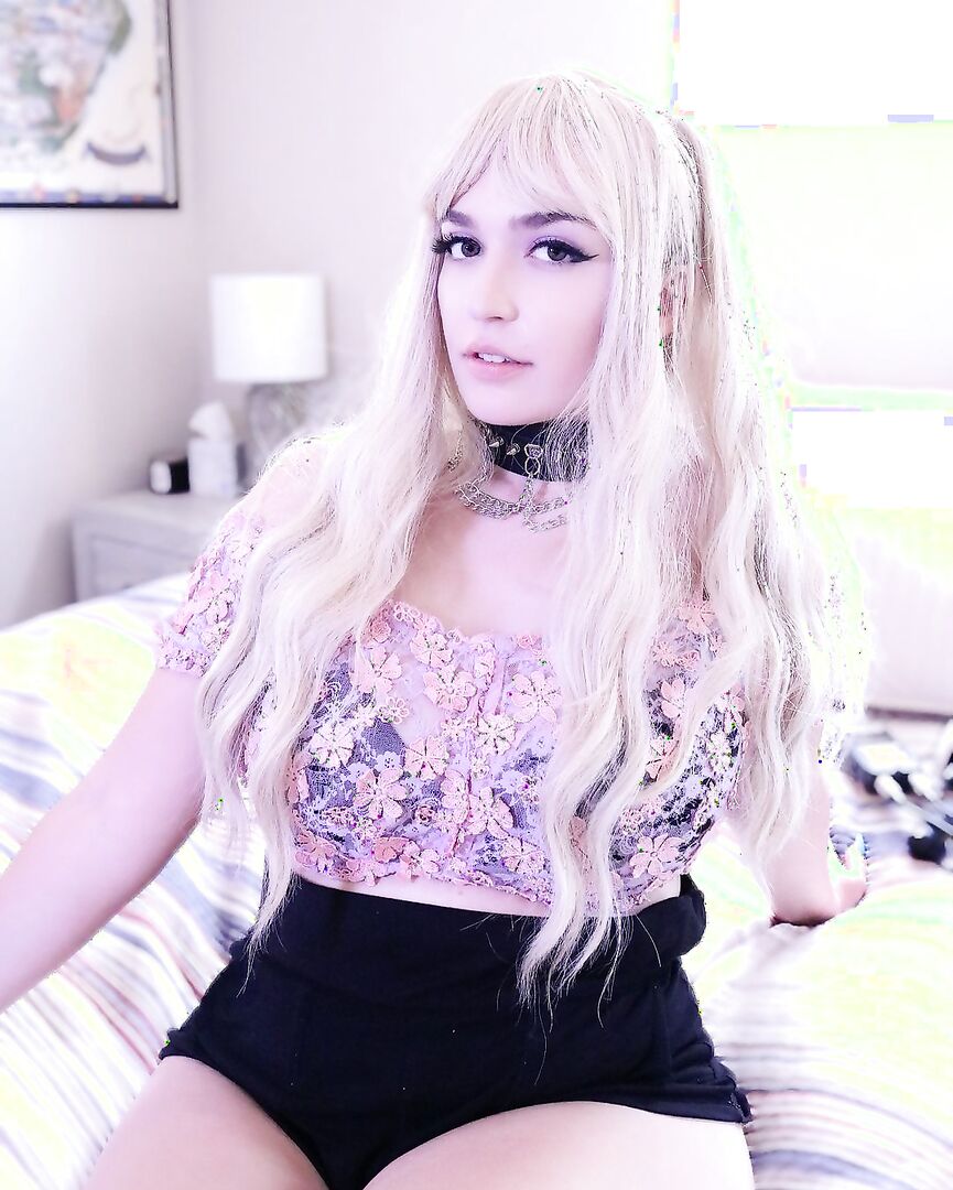 Rose ASMR - hot blonde with huge natural tits!