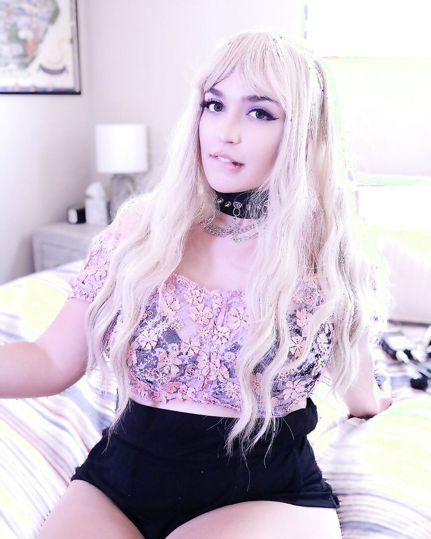 Rose ASMR - hot blonde with huge natural tits!