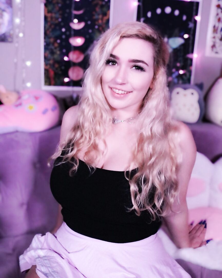 Rose ASMR - hot blonde with huge natural tits!