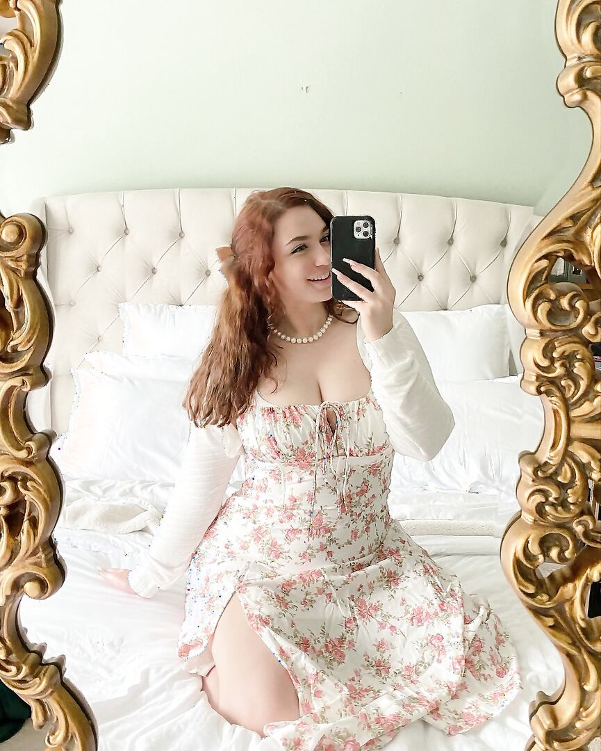 Rose ASMR - hot blonde with huge natural tits!