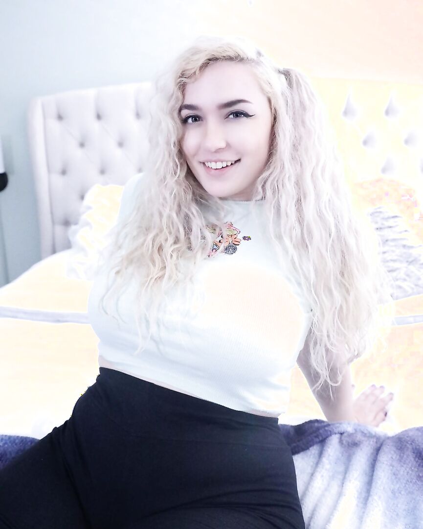 Rose ASMR - hot blonde with huge natural tits!