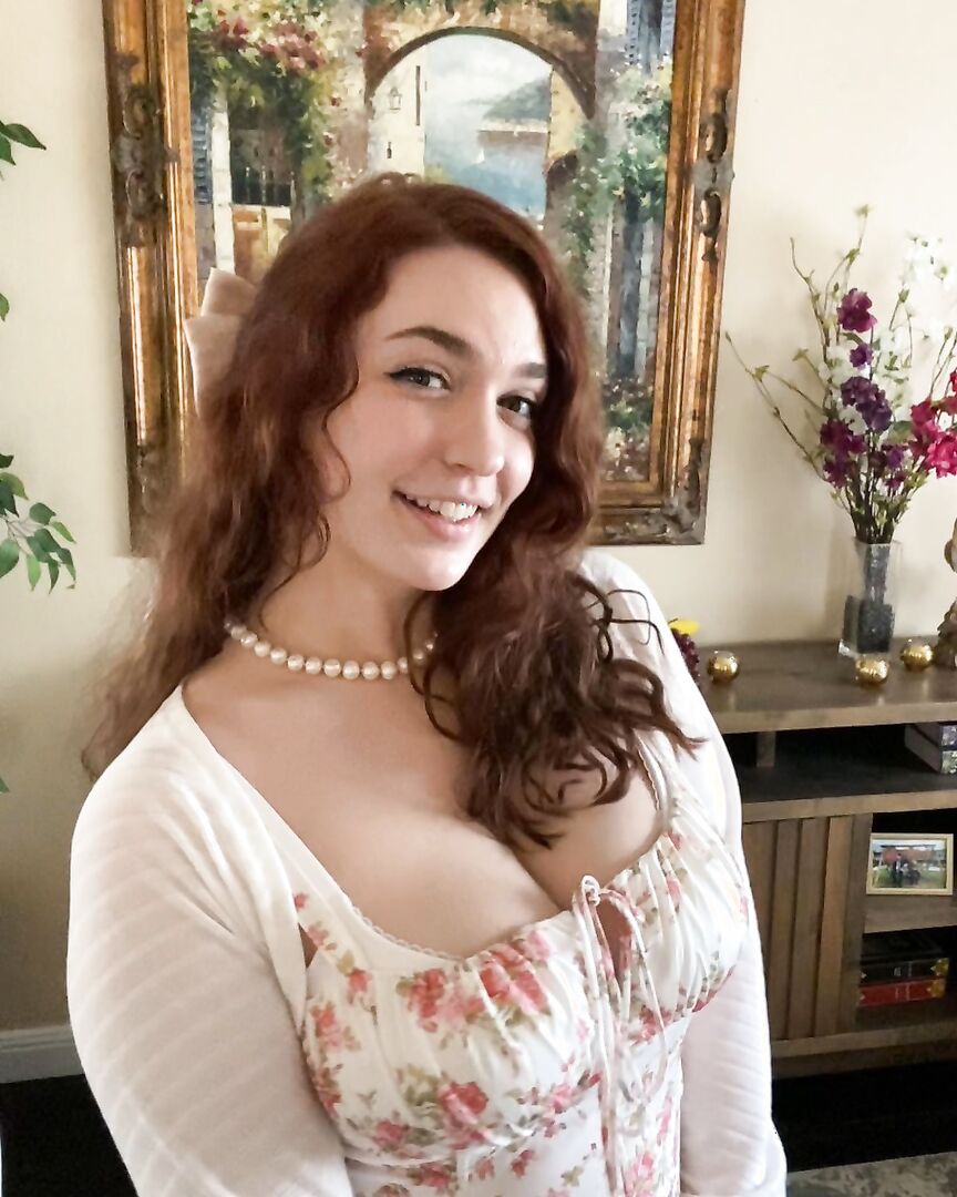 Rose ASMR - hot blonde with huge natural tits!