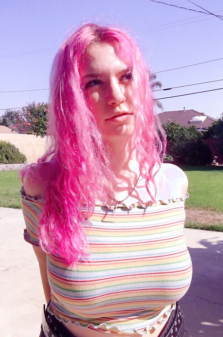 Rose ASMR - hot blonde with huge natural tits!