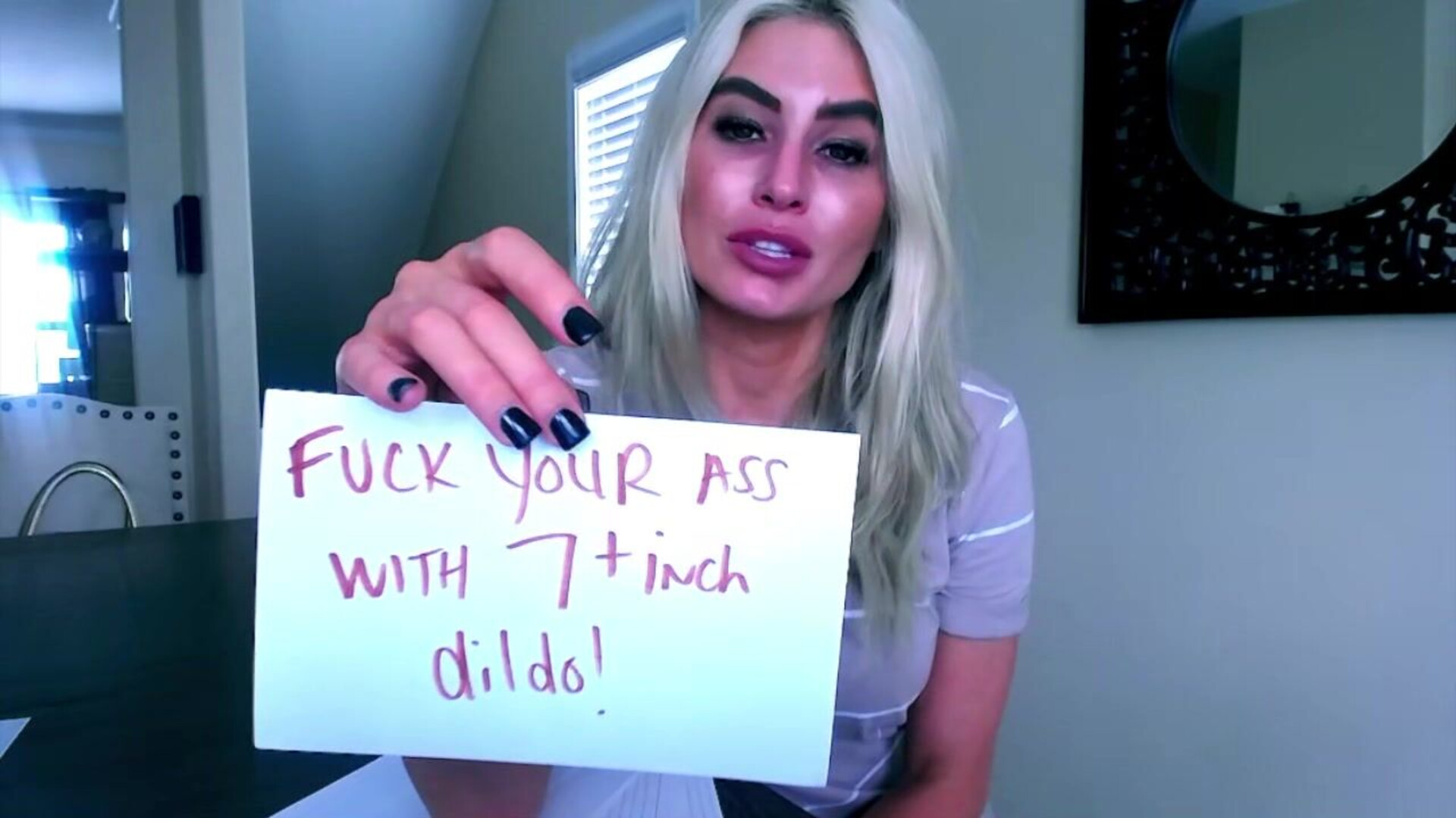 Kerri King - Disgusting Sissy Tasks Part 1 - ManyVids - milf - big tits - solo - fake tits - dirty talk - fetish - gooning - femdom
