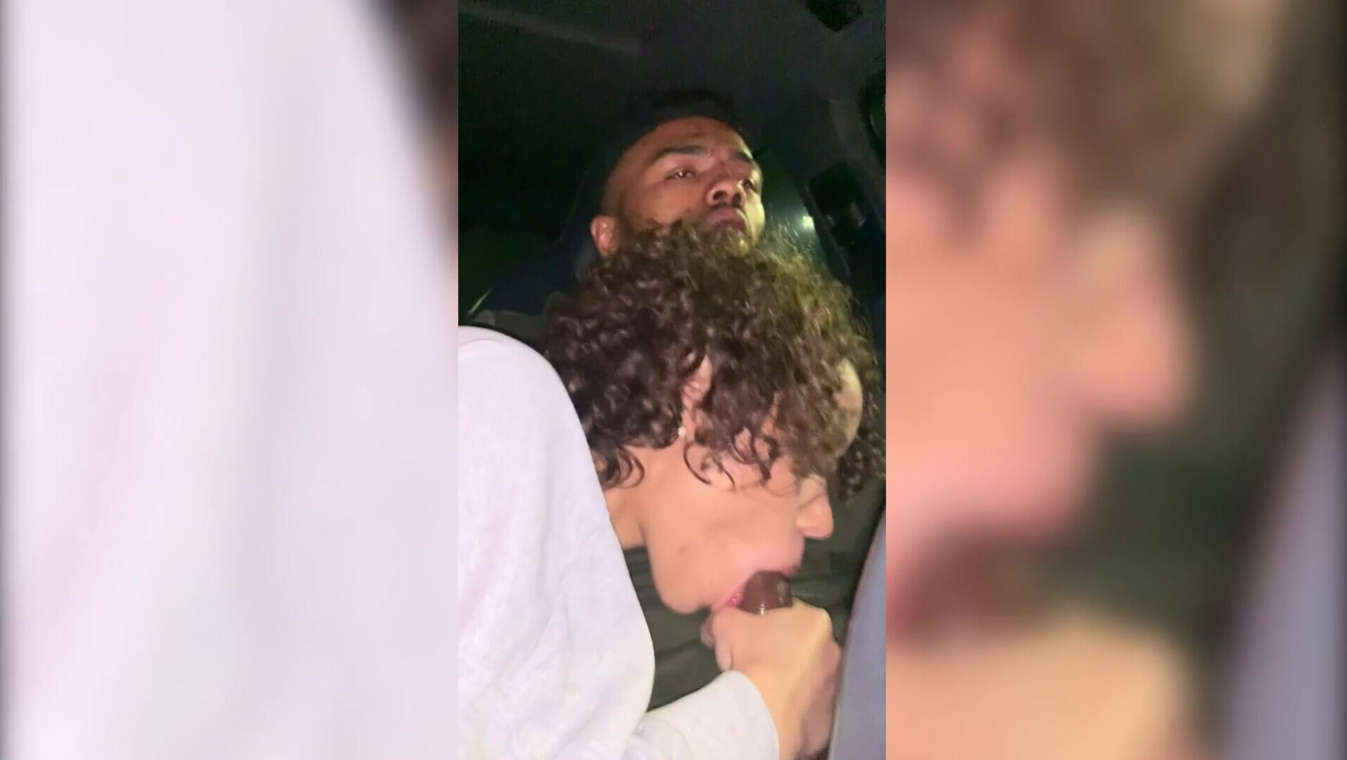 Yourboyfcisco - Road Head W Troya - ManyVids - pov - big dick - interracial - blowjob - deepthroat - bbc