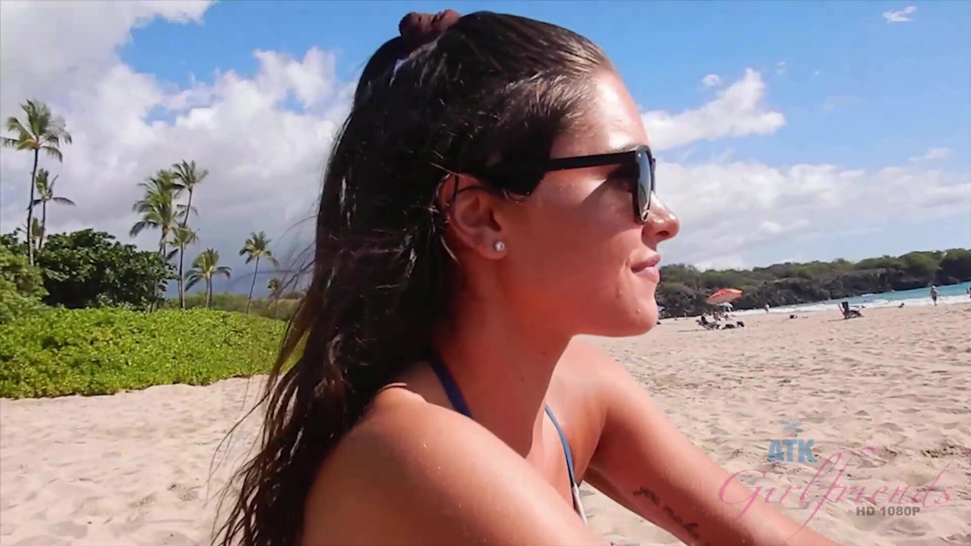 Zoe Bloom - You Go to the Beach with Zoe and Have a Great Time. - ATKGirlfriends - ATKGirlfriends - teen - small tits - pov - natural tits - brunette - outdoor - blowjob - fetish - public