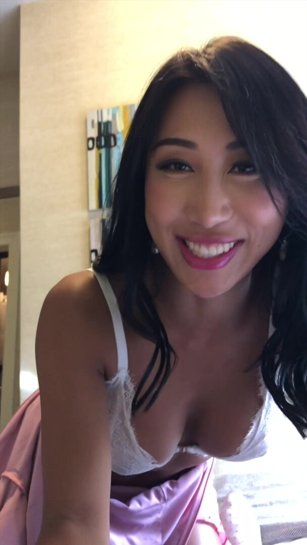 nicoledoshi - My First Blowjob POV Video - ManyVids - blowjob - pov - asian - fake tits - big tits - dirty talk