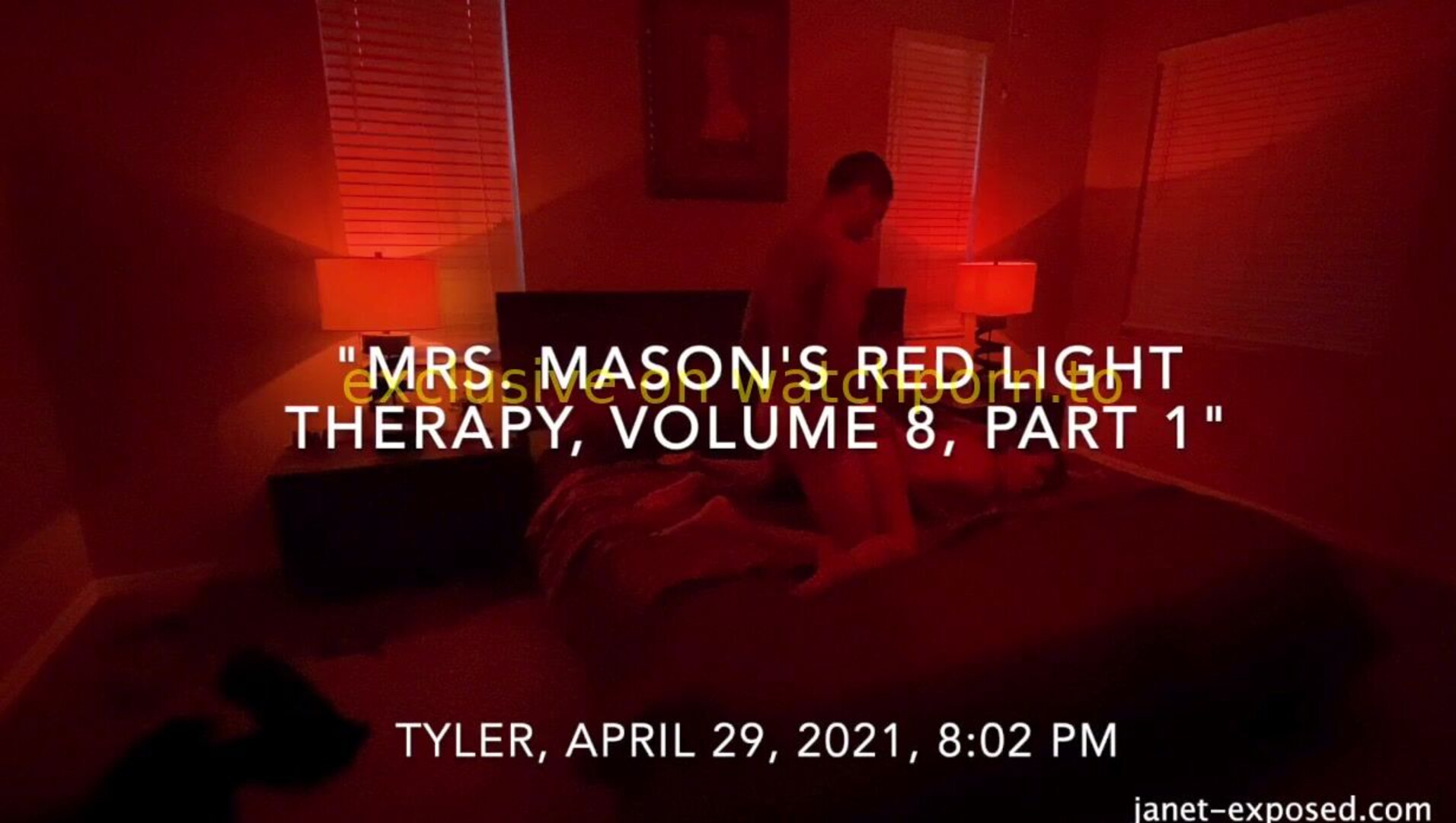 Janet Mason - Mrs. Masons Red Light Therapy Vol 8-1 - Janet-Exposed - ManyVids - milf - big ass - big tits - redhead - creampie - taboo - stepmother