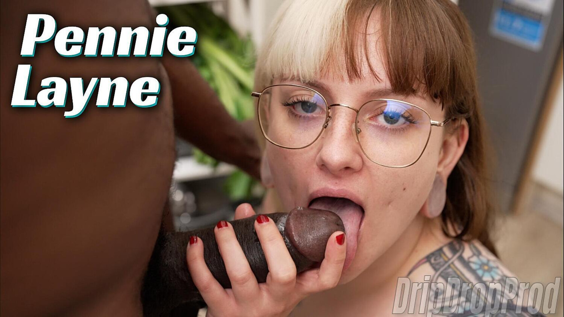 Pennie Layne Loves Sucking BBC With Her Spilt Tongue!! - DripDropProd - DripDropProd - bbc - amateur - blowjob