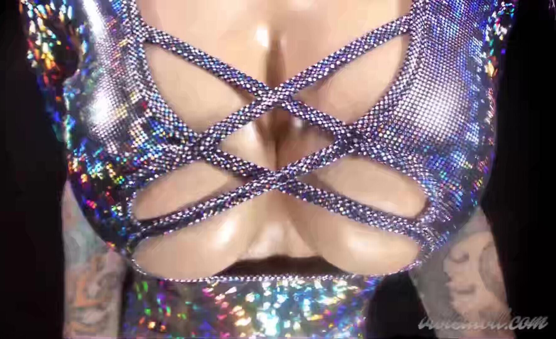 Violet Doll - Shiny Tit Charity for Broke Men - ManyVids - femdom - devot - fetish - dirty talk - pov - big tits - tattoo - solo