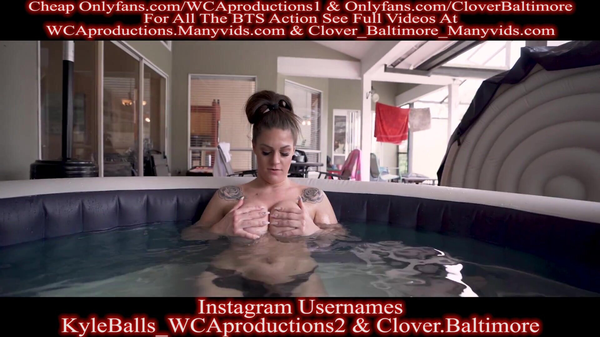 Clover Baltimore - Hot Tubbing with my Friends Hot Mom - WCAProductions - WCAProductions - stepmother