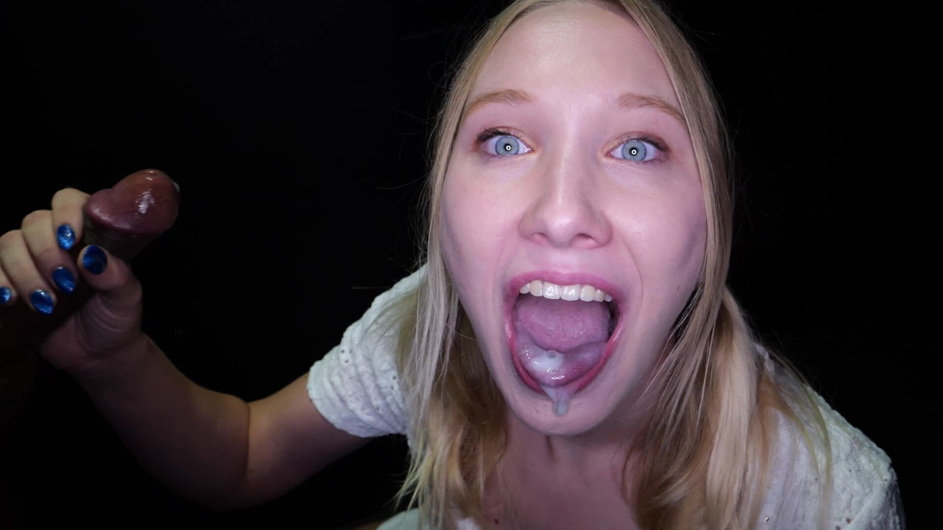 Mckenna Lynn First Gloryhole - GloryHoleSecrets - Gloryholesecrets - natural tits - big dick - interracial - deepthroat - blowjob - blonde - black - handjob - nylon
