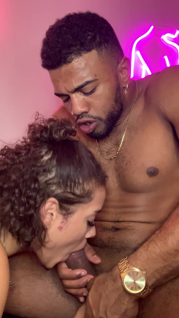 Yourboyfcisco - Love Seat Troya - ManyVids - pov - big dick - interracial - blowjob - deepthroat - bbc