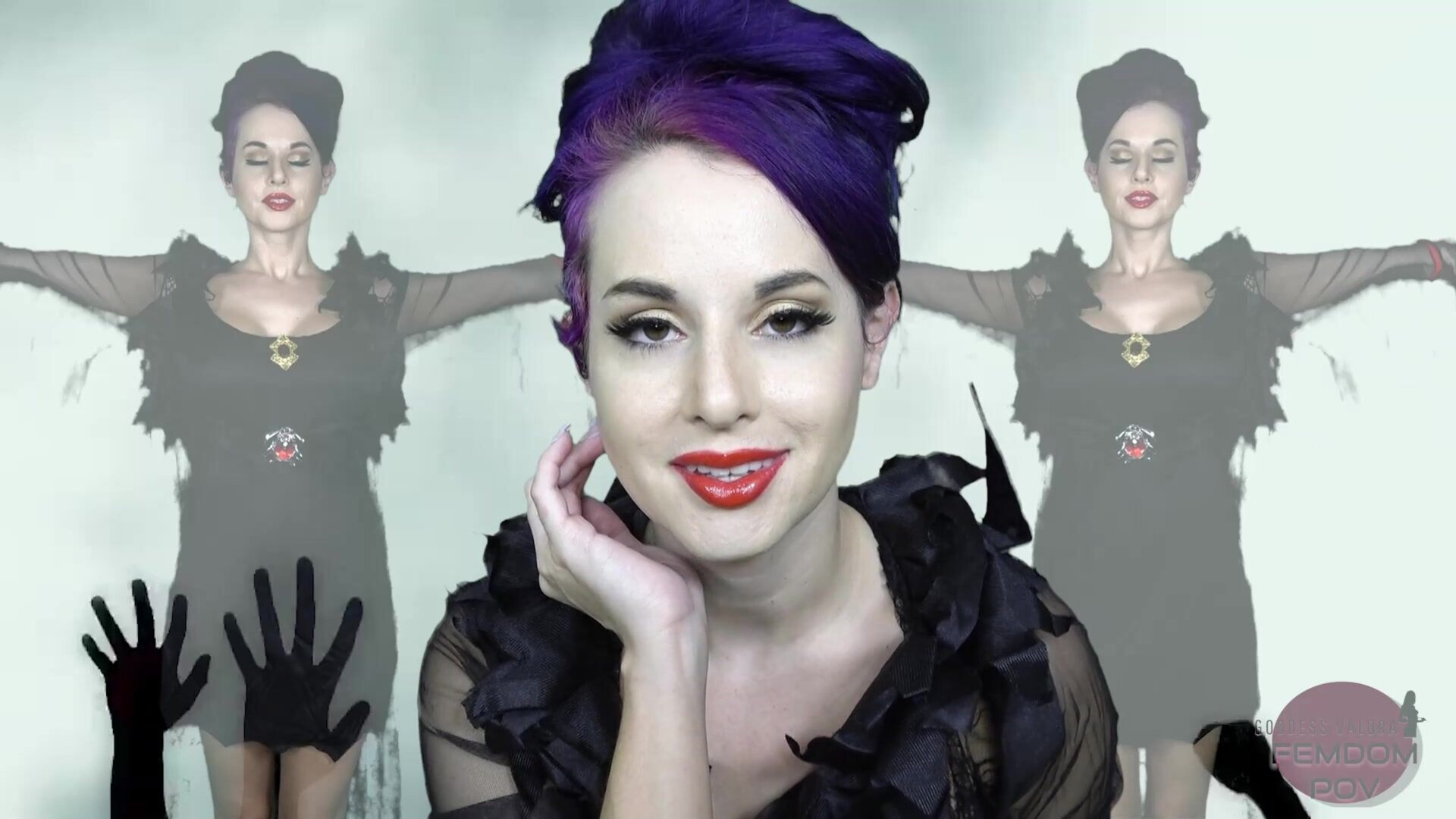Goddess Valora - The Stroke of Midnight - ManyVids - milf - fake tits - femdom - dirty talk - fetish - pov - solo