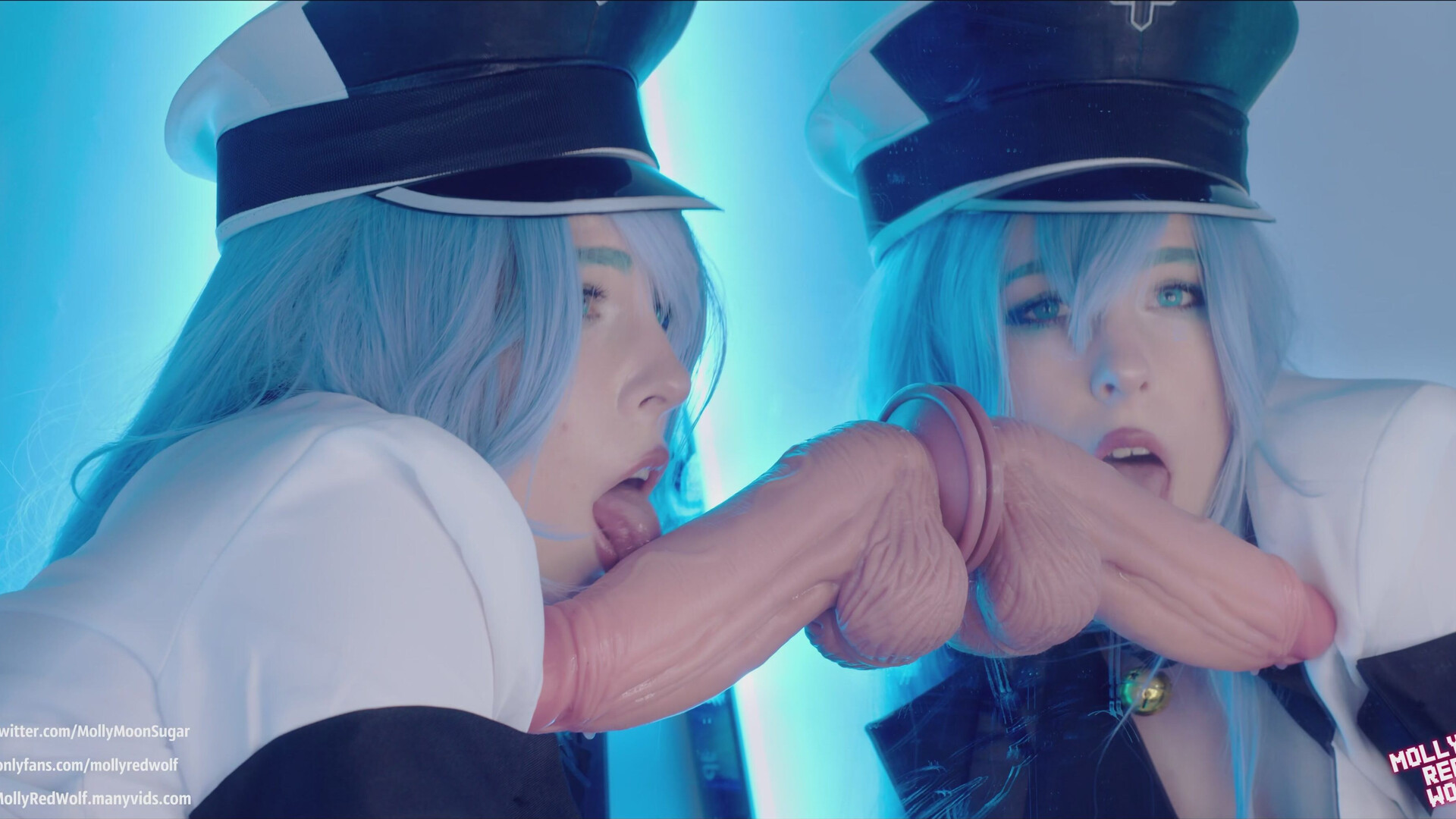 MollyRedWolf - General Esdeath Takes On A Huge Cock - ManyVids - Cosplay - big dick - teen - natural tits - big tits - dirty talk - big ass - tits - blowjob