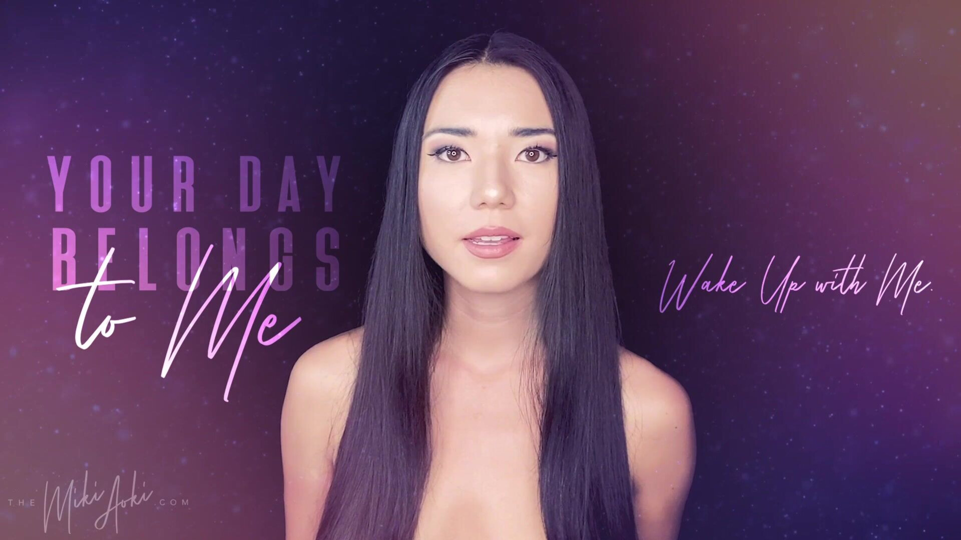 Princess Miki - Your Day Belongs to Me - Morning Ritual - Mesmerize - ManyVids - milf - femdom - asian - brunette - natural tits - dirty talk - pov - solo - fetish