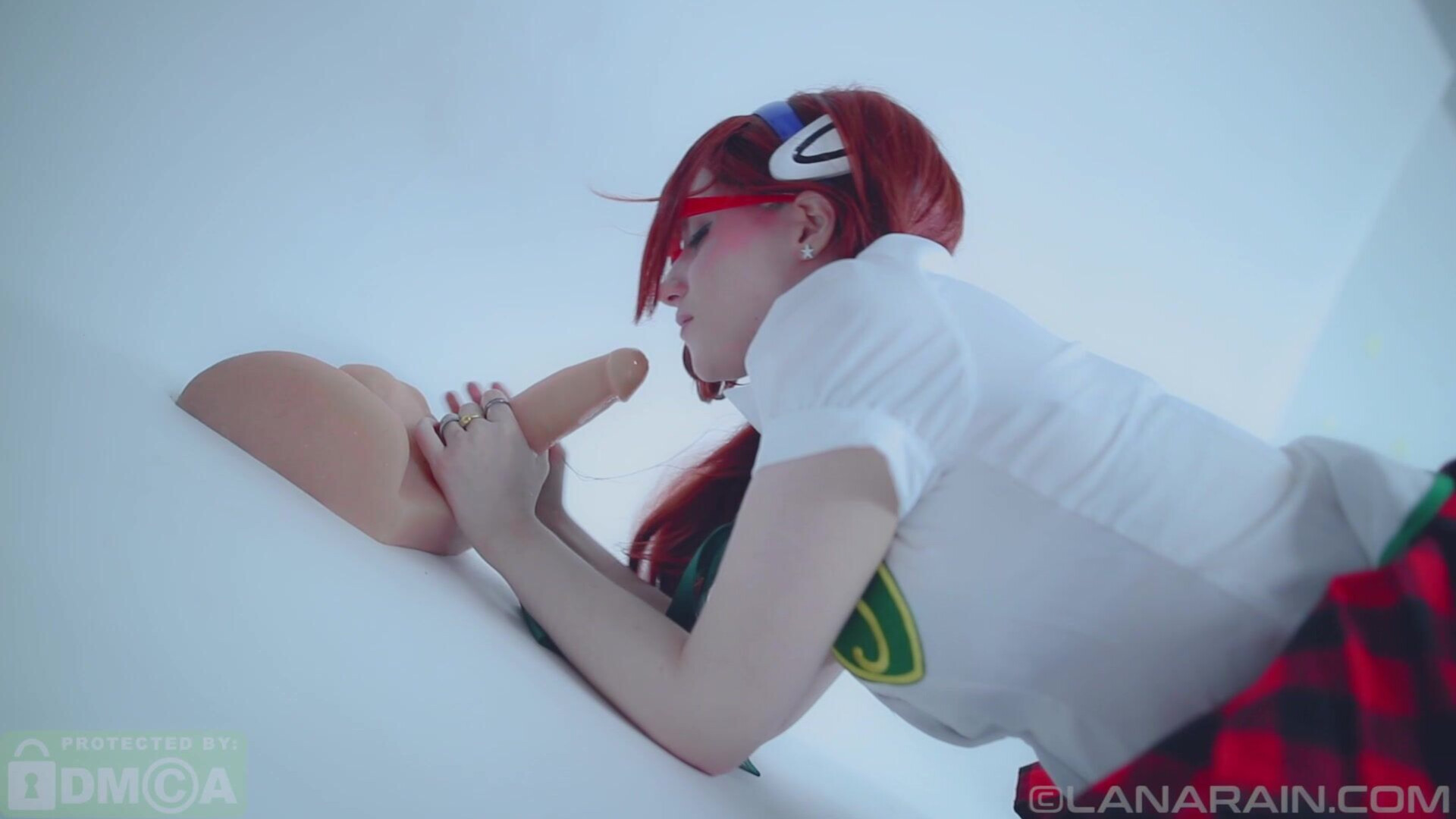 Lana Rain - Mari Makinami Blowjob - ACTIVE POV - ManyVids - blowjob - pov - cosplay - big tits - teen - fake tits - dirty talk