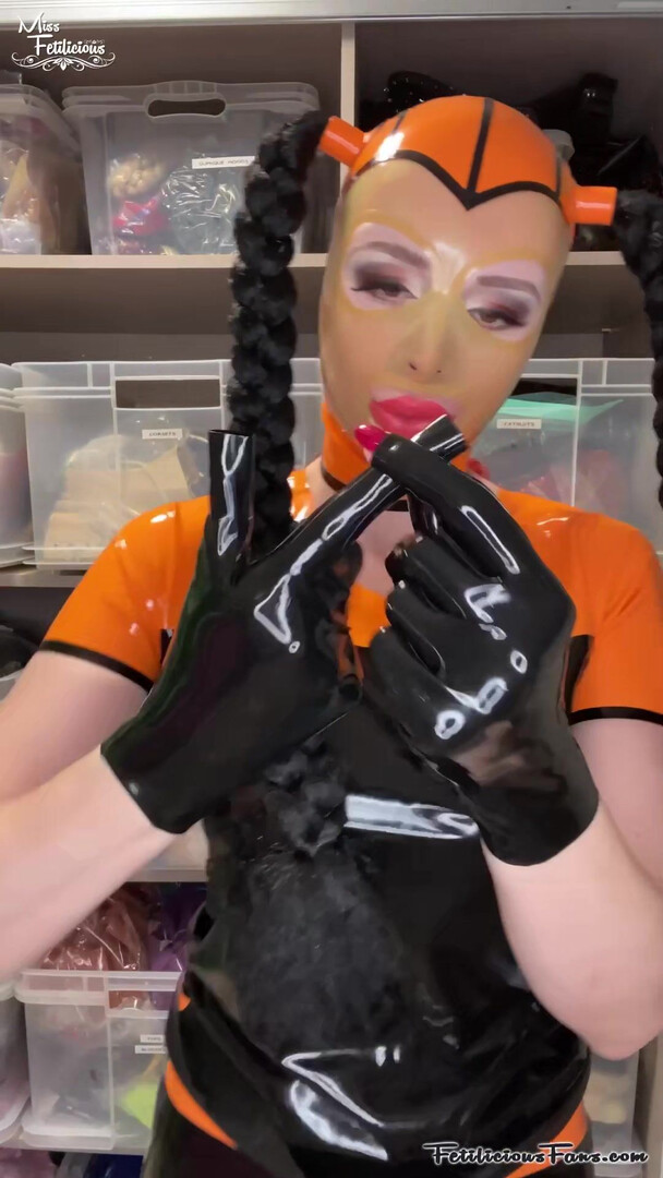 Miss Fetilicious - Latex Workout (Part 1) - ManyVids - latex - fetish - hardcore - milf - big tits - pov - femdom - high heels - virtualsex