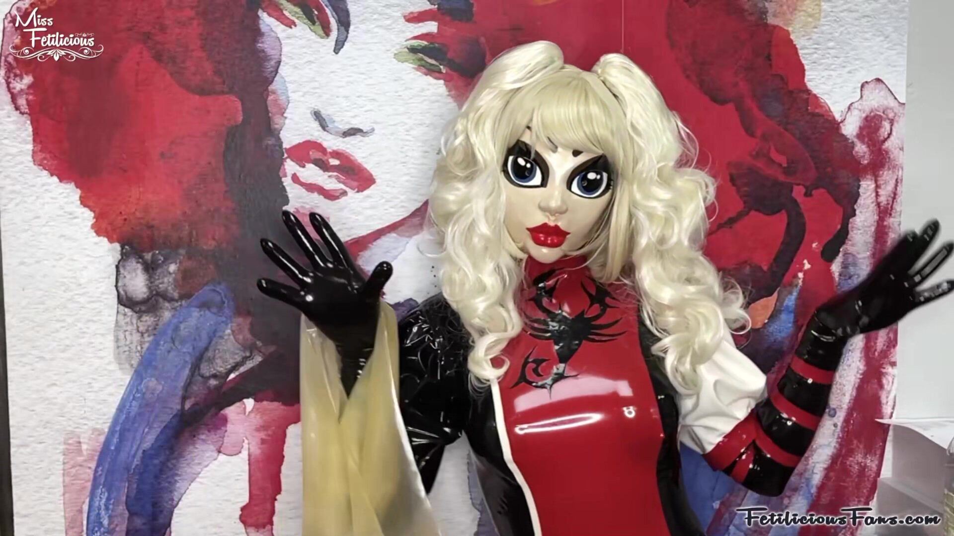 Miss Fetilicious - Manga Girl - ManyVids - fetish - hardcore - milf - big tits - latex - pov - femdom - high heels - virtualsex