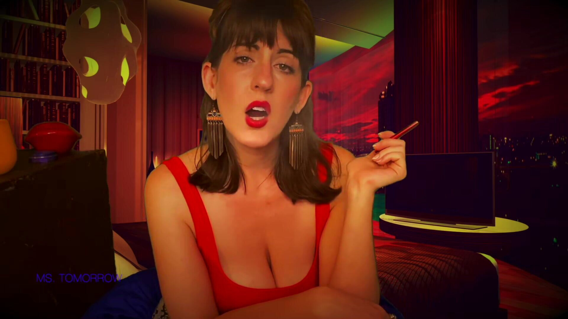 Ms. Tomorrow - Mom Sph - ManyVids - stepmother - fetish - dirty talk - milf - natural tits - devot - jerk off instruction - brunette - solo