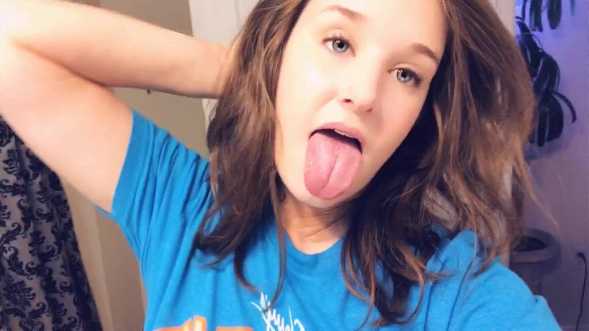 Catherine Grey - Tongue Ripoff - pov - teen - natural tits
