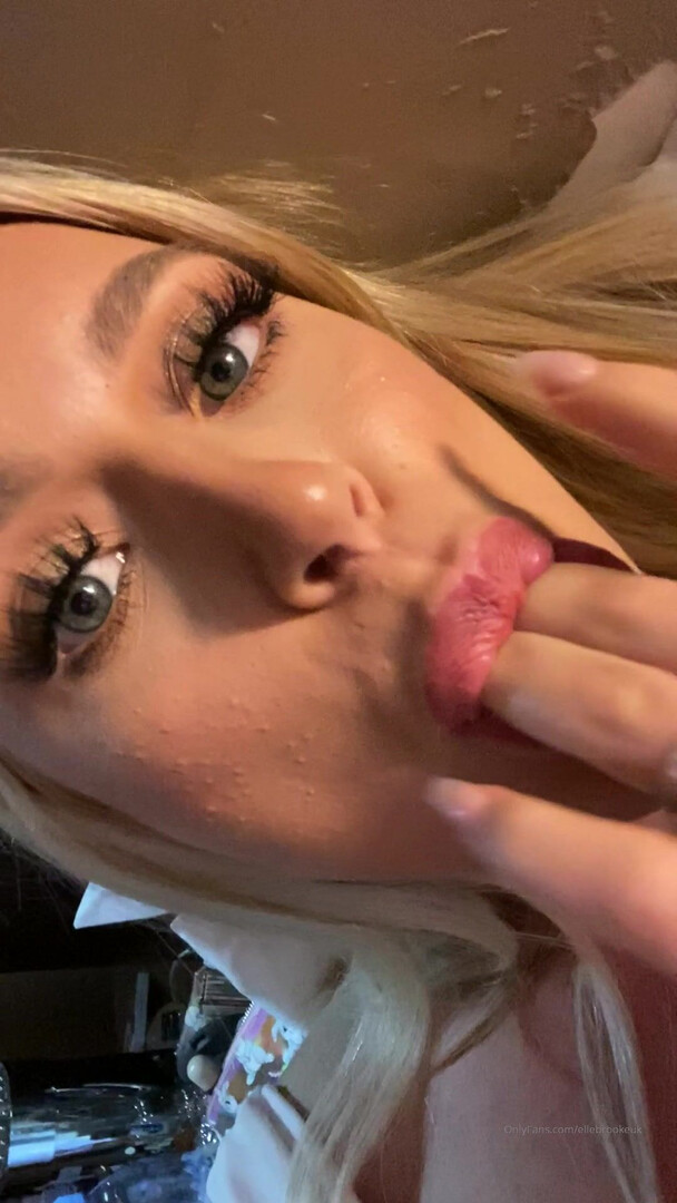 Elle Brooke - I was horny as fuck and had to make myself - Onlyfans - OnlyFans - blonde - pov - dirty talk - solo - teen - natural tits