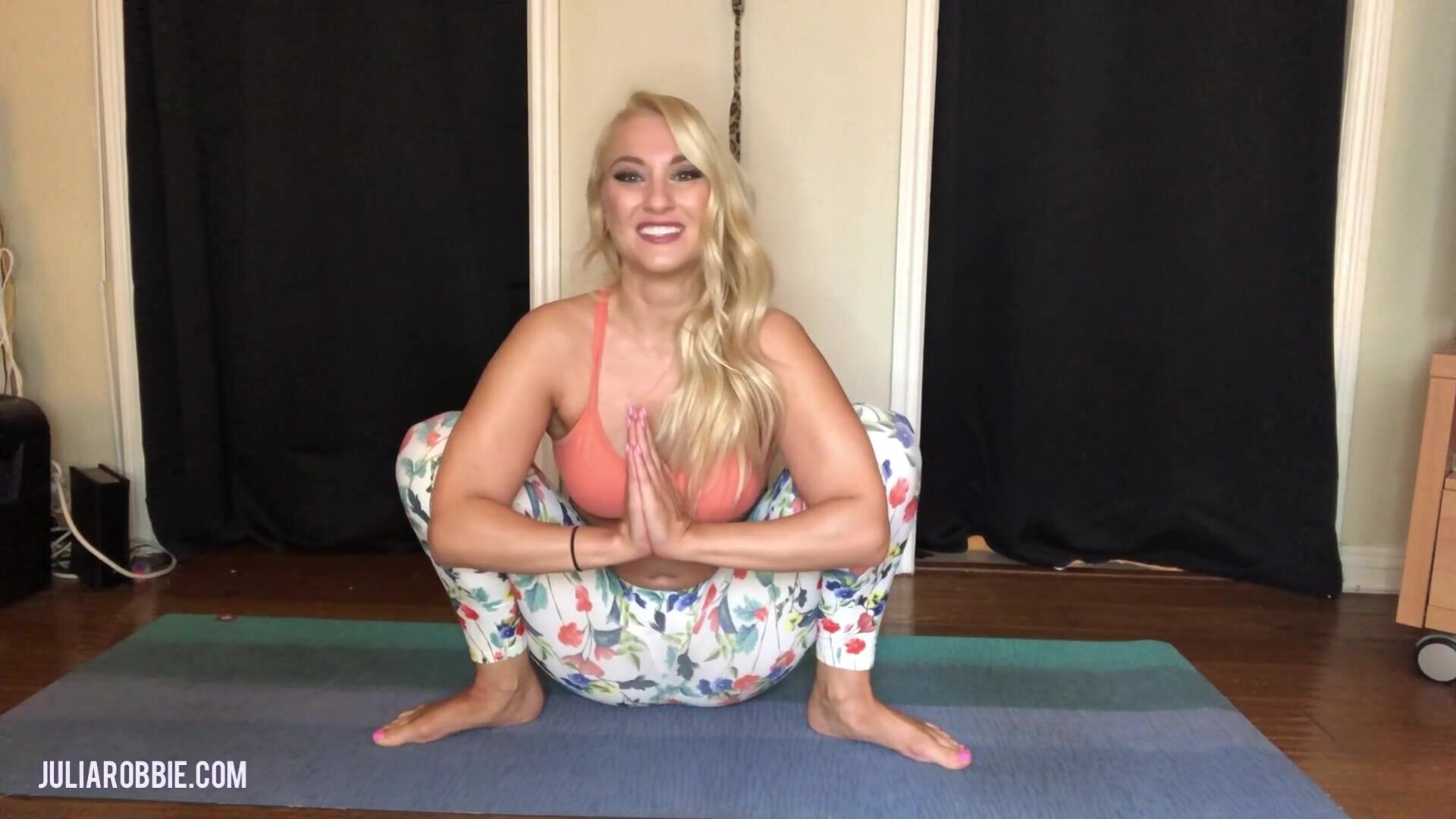 Julia Robbie - Gas Relief Yoga- Fart Fetish - ManyVids - fetish - blonde - milf - solo - dirty talk - pov - big tits