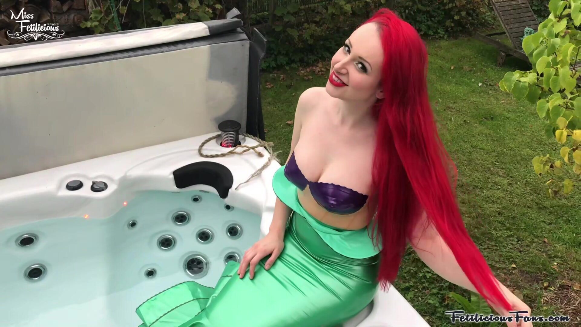 Miss Fetilicious - Little Mermaid Cosplay - ManyVids - cosplay - fetish - hardcore - milf - big tits - latex - pov - femdom - high heels