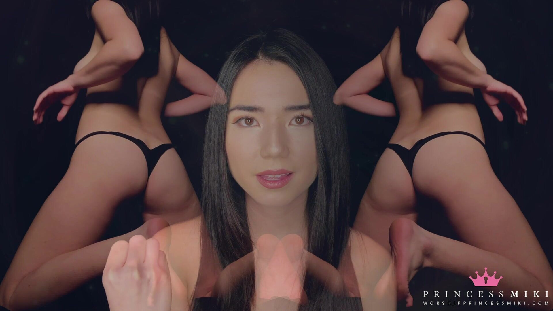 Princess Miki - First Hands Free Orgasm - ManyVids - milf - femdom - asian - brunette - natural tits - dirty talk - pov - solo - fetish
