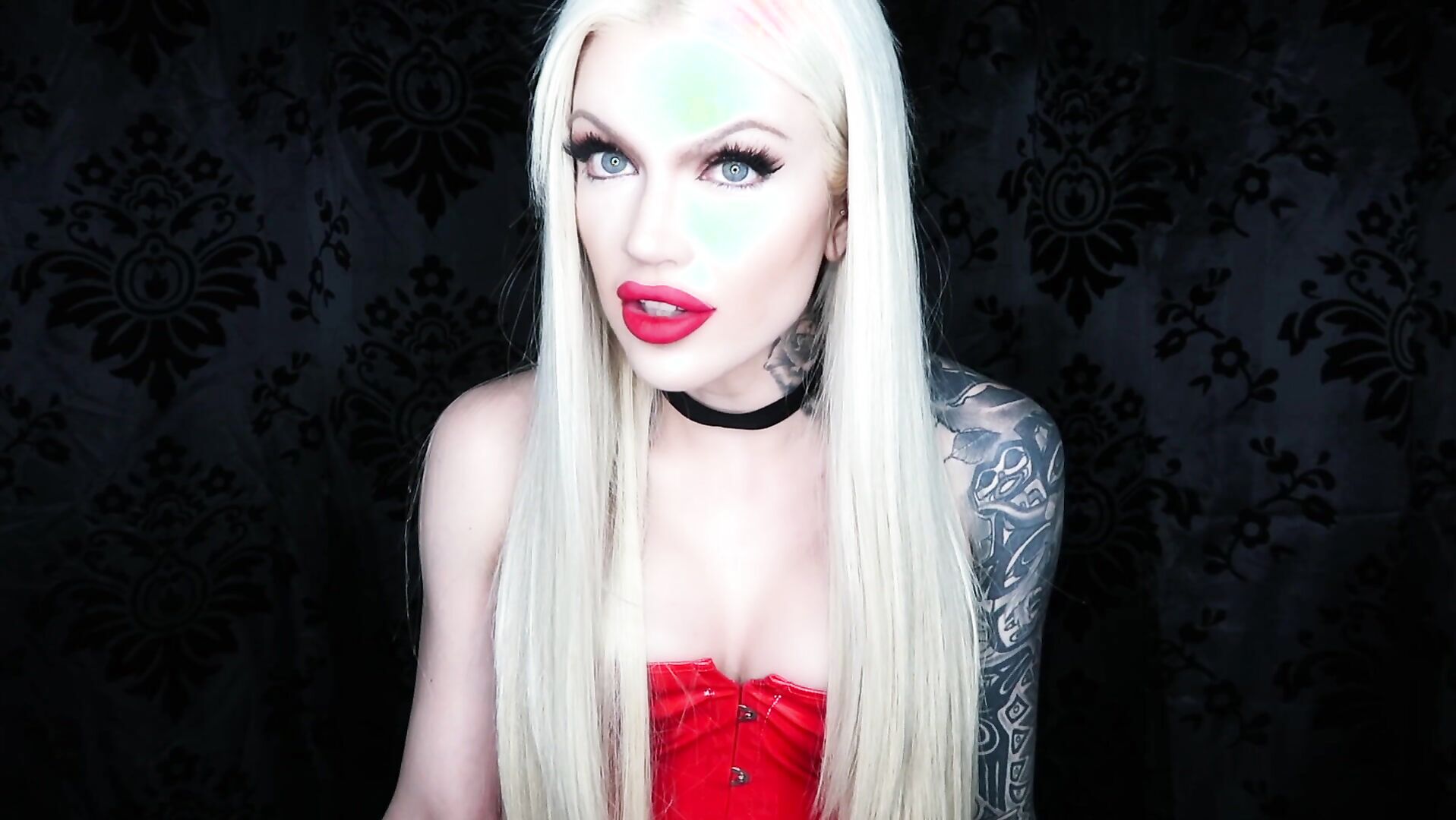 Goddess Harley LaVey - Goddess Degrades Pathetic Loser - ManyVids - blonde - big tits - solo - virtualsex - gooning - fake tits - fetish - dirty talk - tattoo