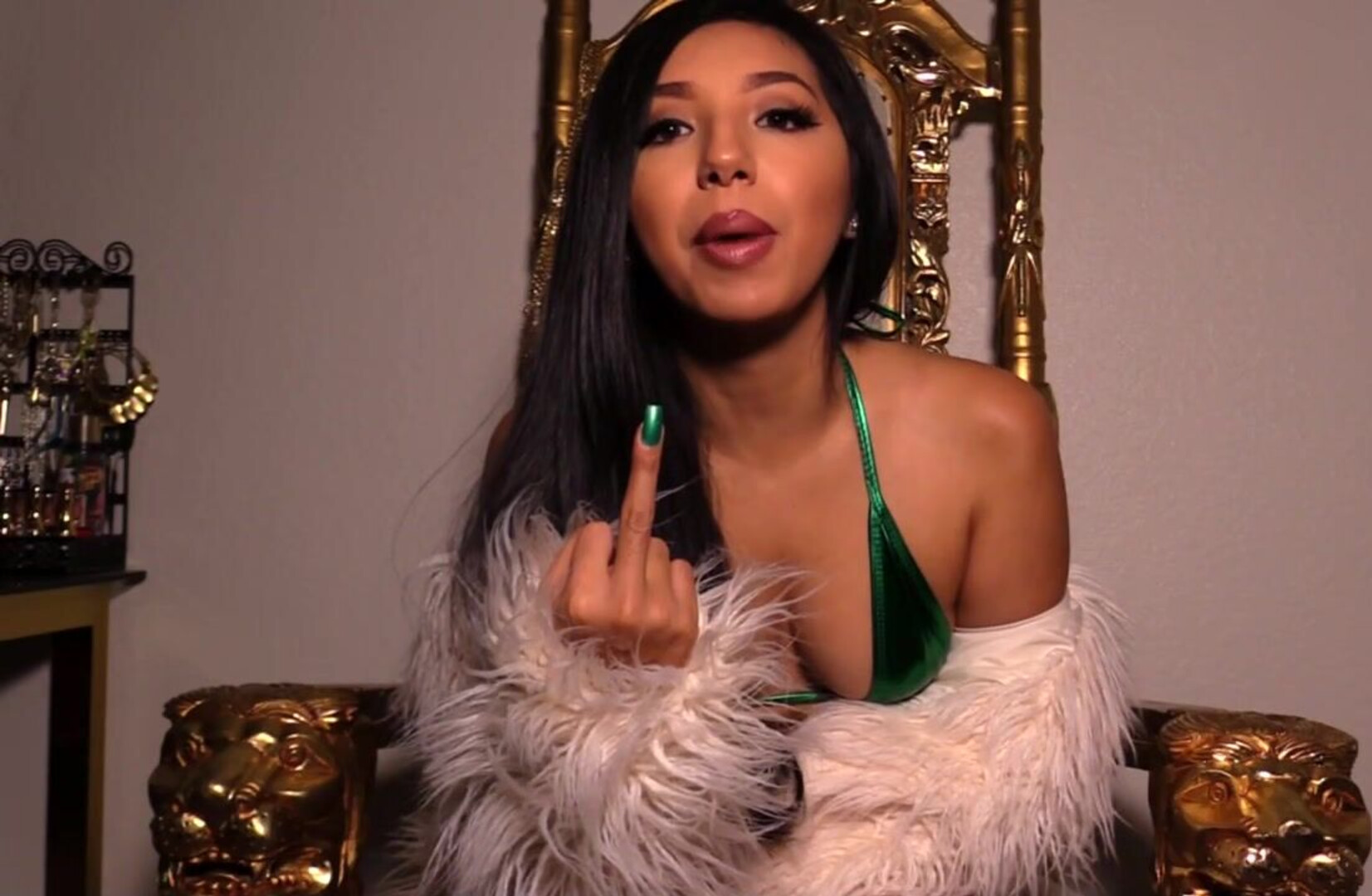 Empress Jennifer - My Green Machine - ManyVids - milf - femdom - small tits - pov - natural tits - fetish - brunette