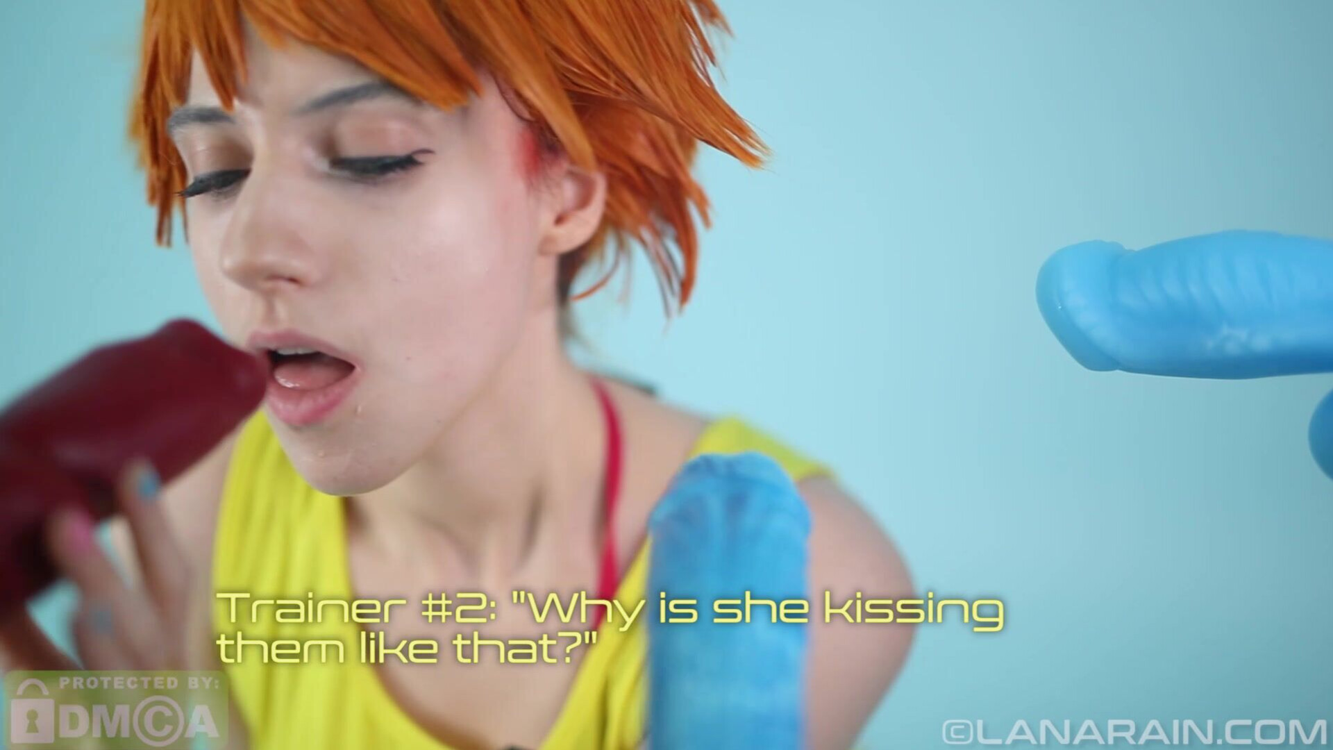 Lana Rain - Misty's Pokemon Type Revealed Slut - ManyVids - pov - blonde - teen - big tits - virtualsex - cosplay - dirty talk - public