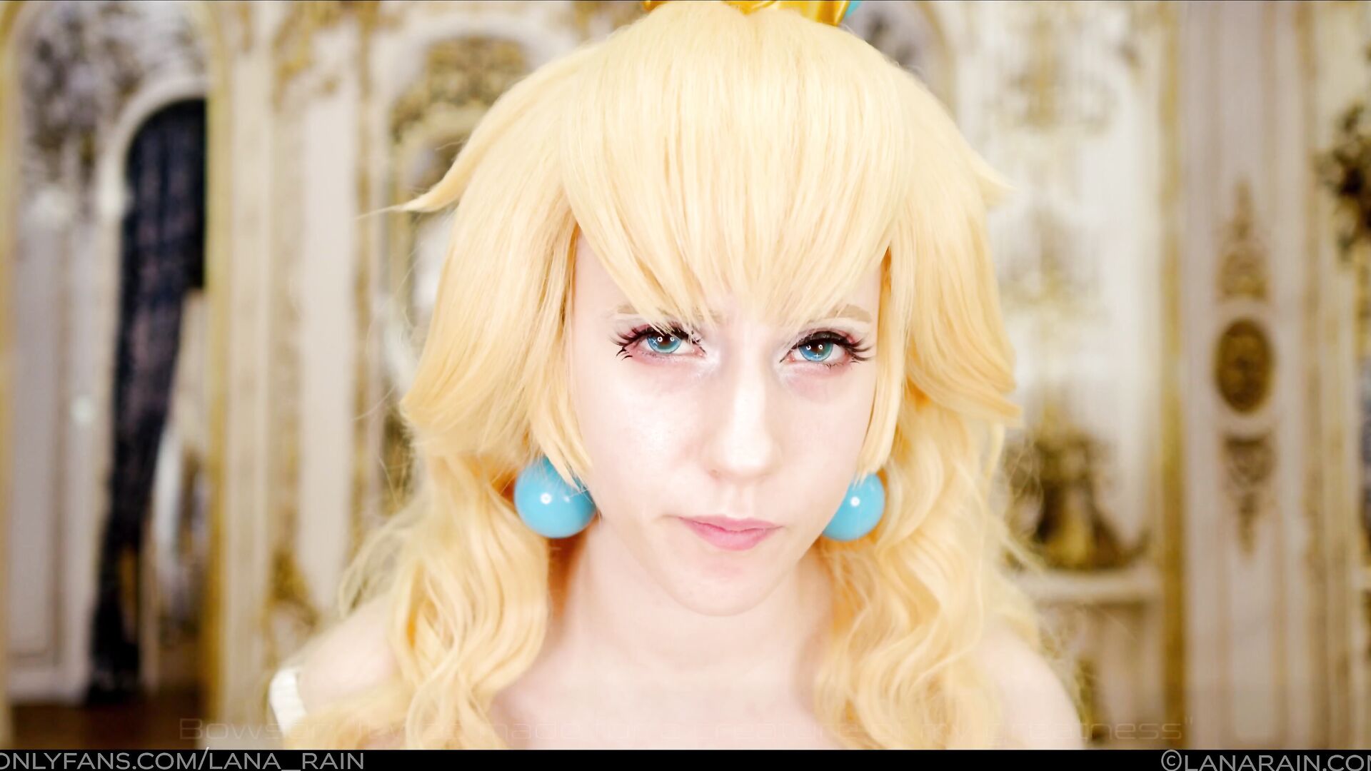 Lana Rain - Princess Peach's Wedding Day - ManyVids - pov - blonde - teen - big tits - virtualsex - cosplay - dirty talk