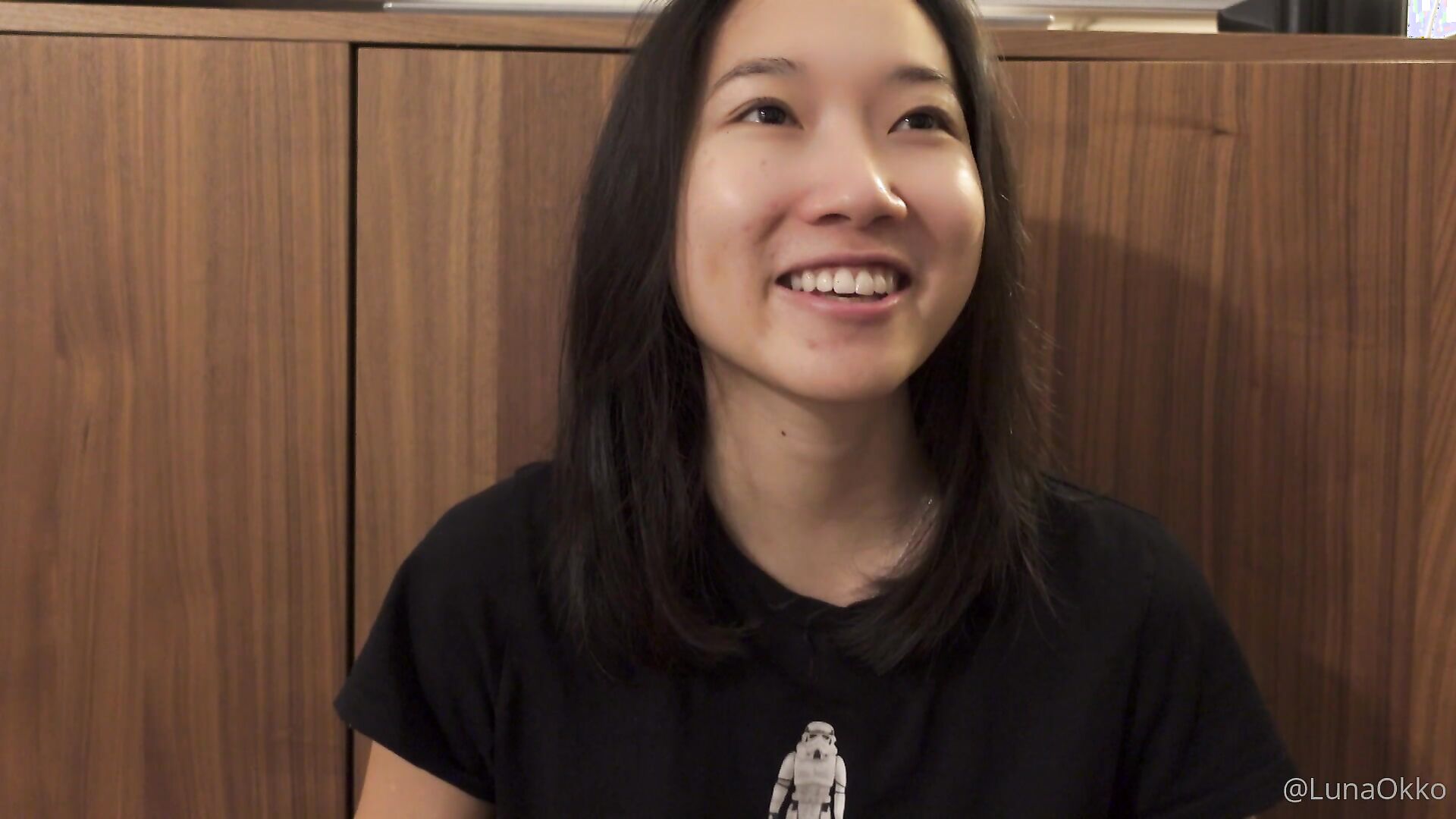 Luna Okko - Chit Chat #3 - OnlyFans - pov - blowjob - asian - teen - big dick - brunette