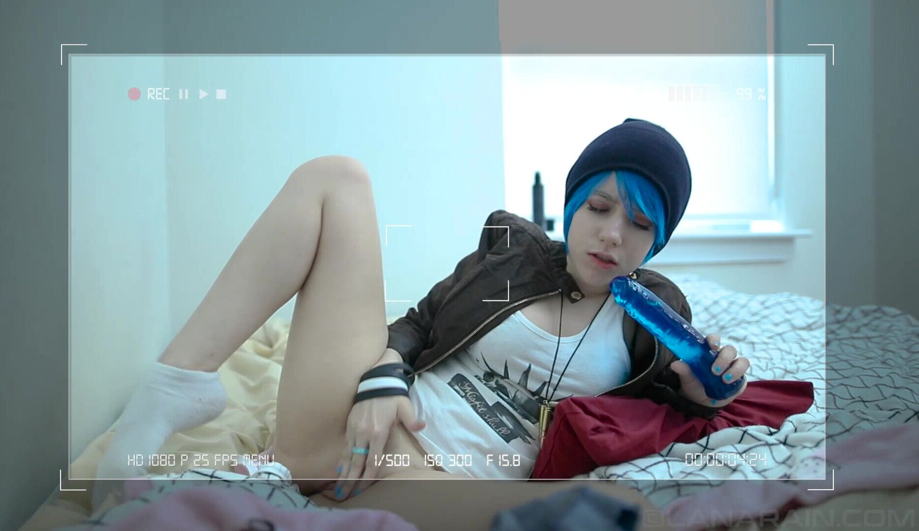 Lana Rain - Chloe Price Home Security Footage - ManyVids - cosplay - big tits - teen - fake tits - pov - dirty talk
