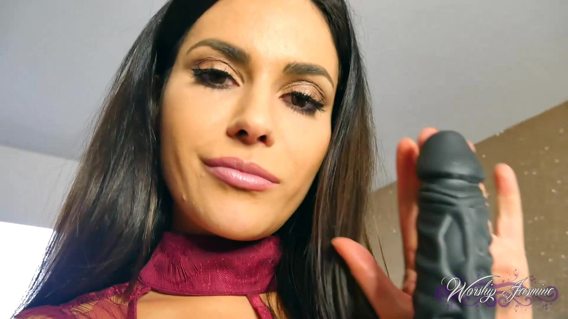 Worship Jasmine - My Sissy Fuck Toy - ManyVids - hardcore - fetish - milf - dirty talk - solo - brunette - big tits - femdom - tease