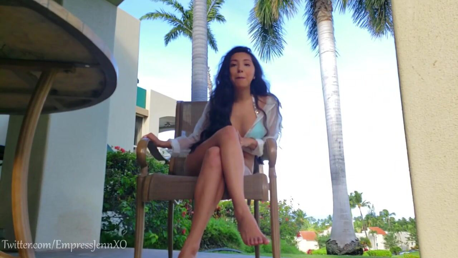 Empress Jennifer - Slave Away While I Play - ManyVids - milf - femdom - small tits - pov - natural tits - fetish - brunette