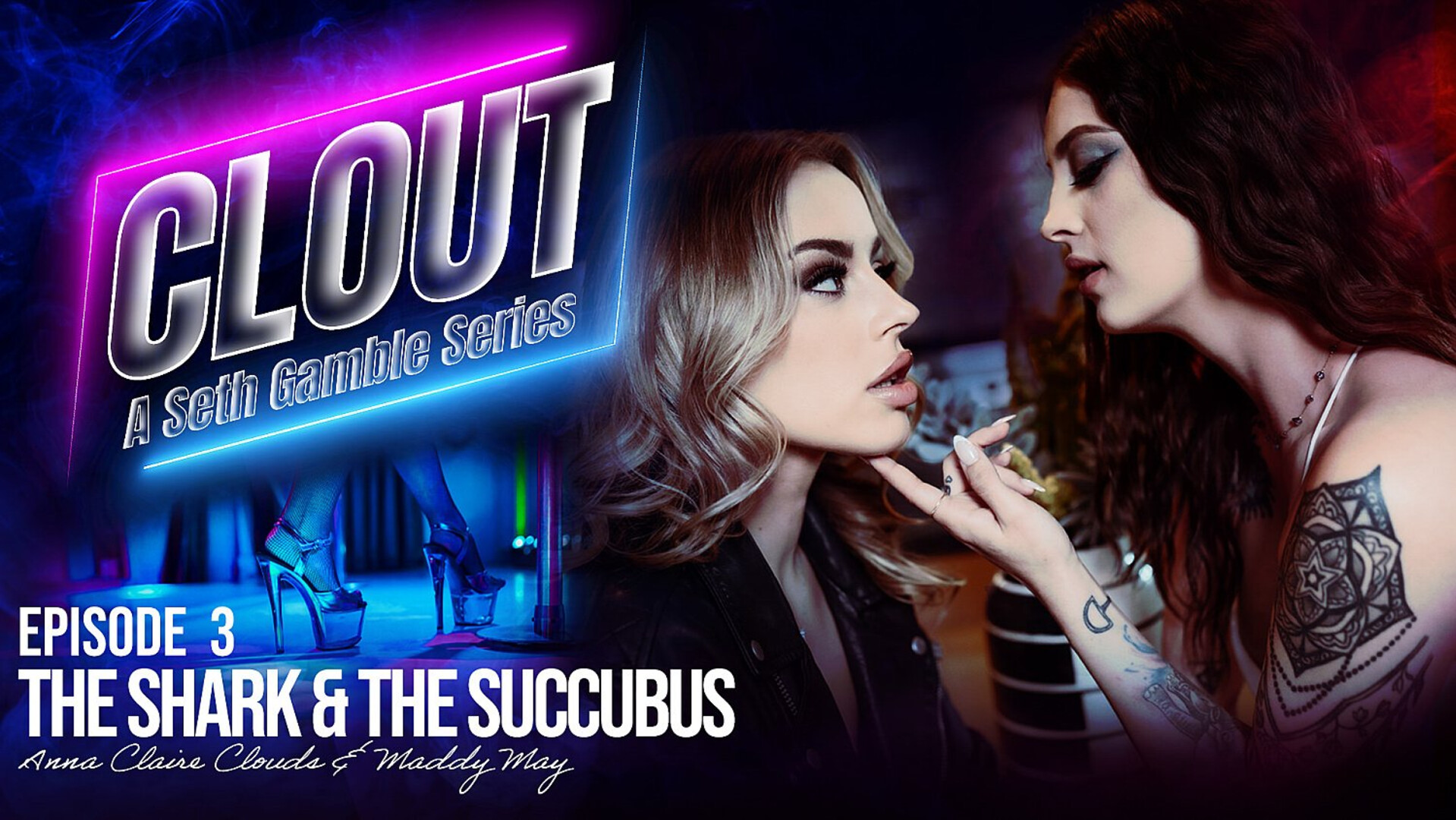 Maddy May & Anna Claire Clouds - Clout - Episode 3 - Wicked - Wicked - big tits - hairy pussy - natural tits - small tits - tits - blonde - brunette - college - pussy