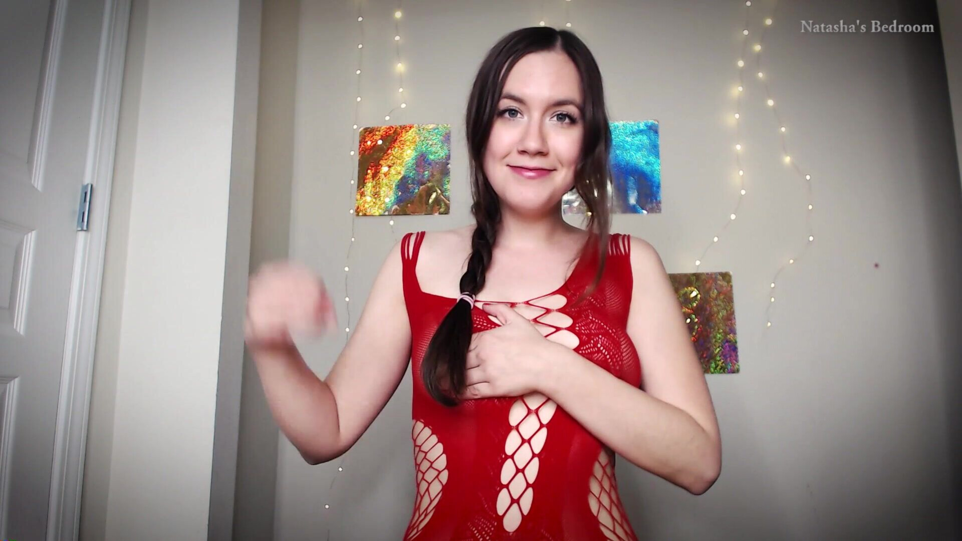 Natashas Bedroom - If You Were A Real Man - IWantClips - ManyVids - femdom - solo - dirty talk - jerk off instruction - fetish - pov - natural tits