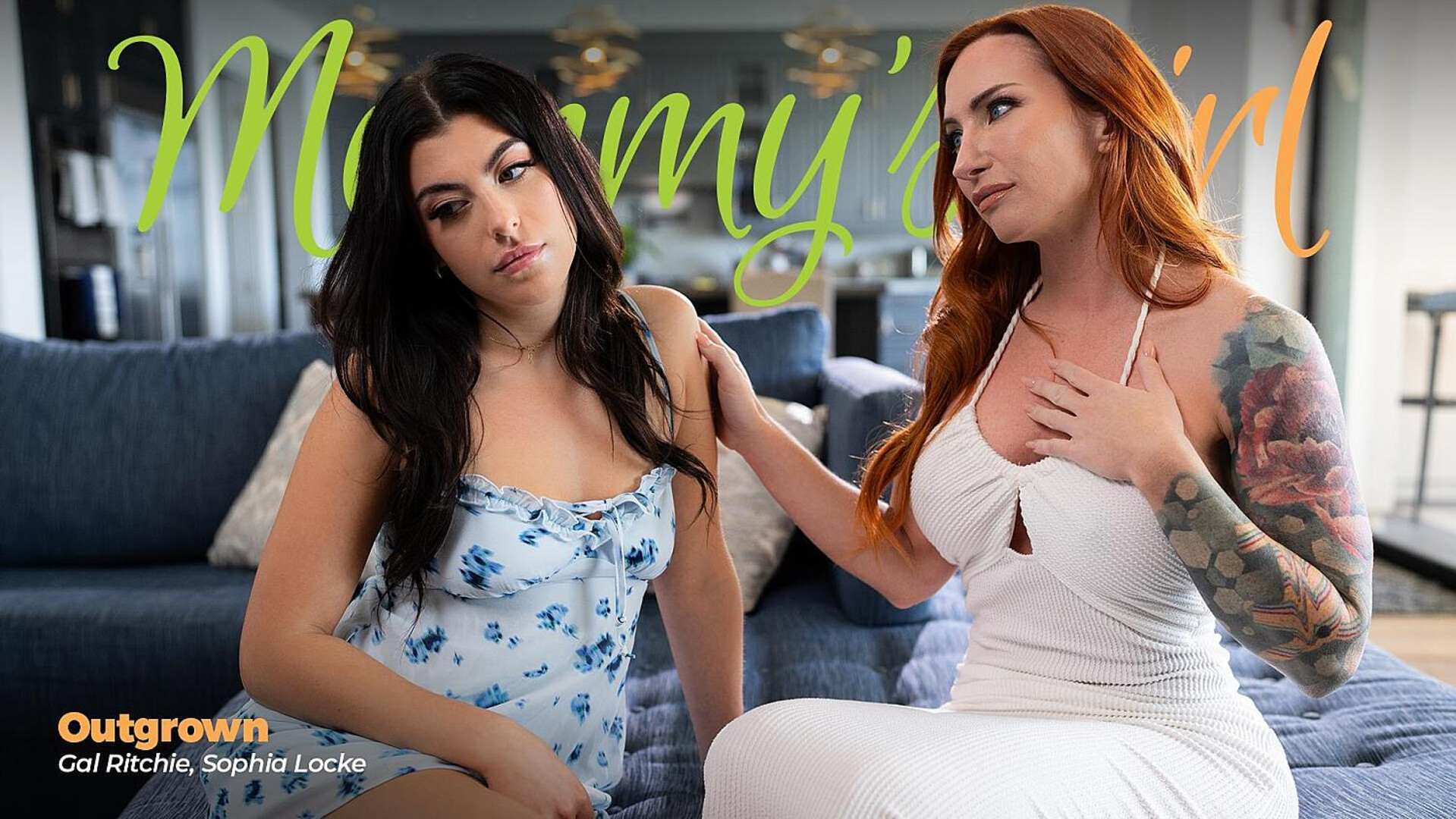 Sophia Locke and Gal Ritchie - Outgrown - MommysGirl - MommysGirl - big tits - hairy pussy - redhead - stepdaughter - brunette - pussy - lesbian - milf - rimming