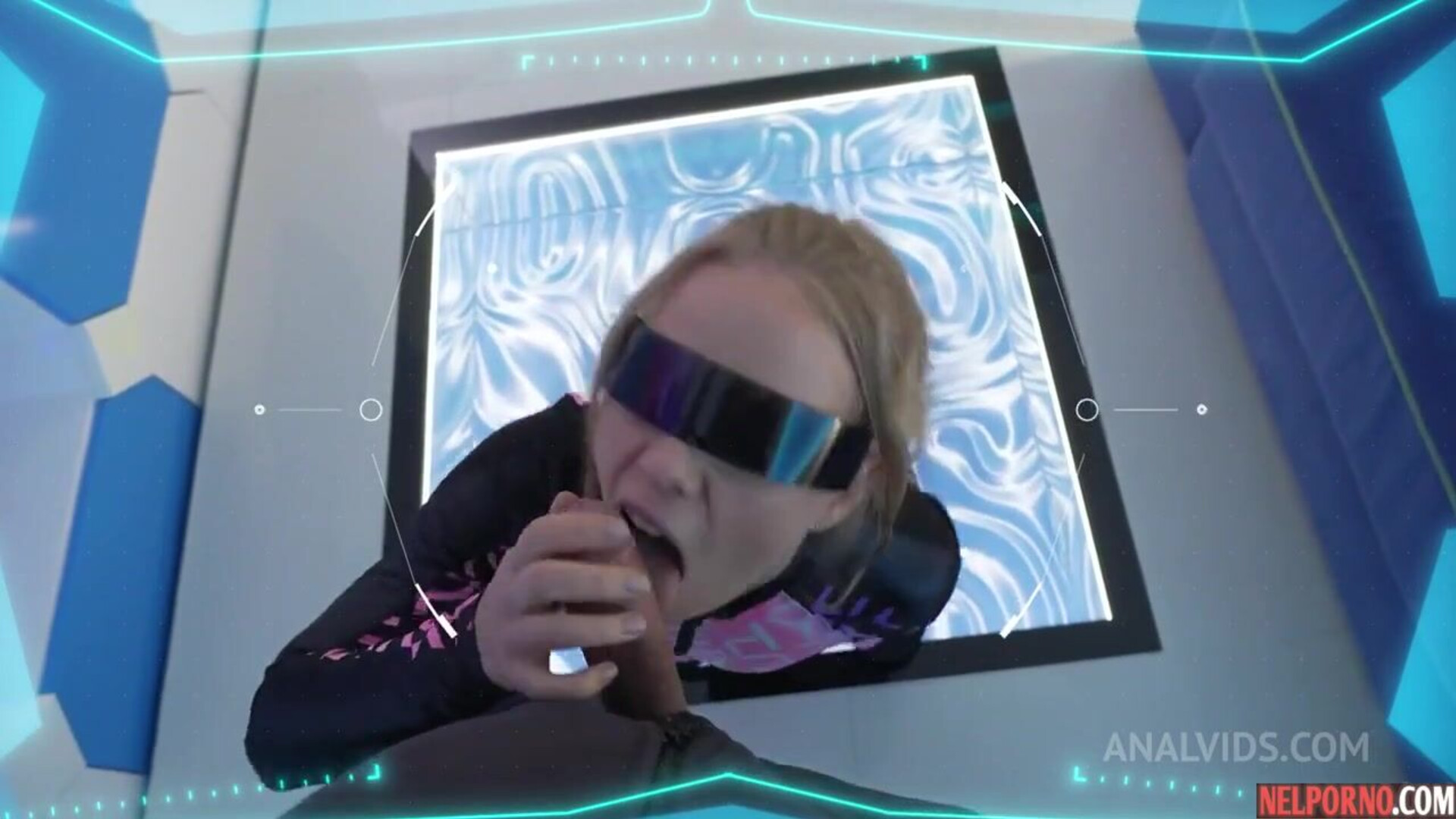 Alternative Halloween in Space with gymnast Ella Elastic - blonde - anal