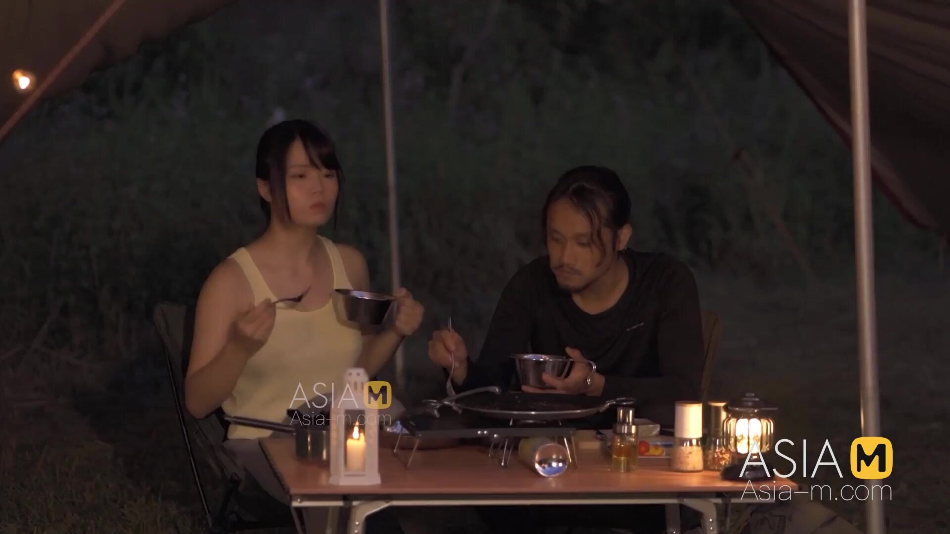 AsiaM Qin Ke Xin Exhibitionist Camp Sex EP2 - 1080p - asia-m - asian - brunette - clips - model media us - qin ke xin