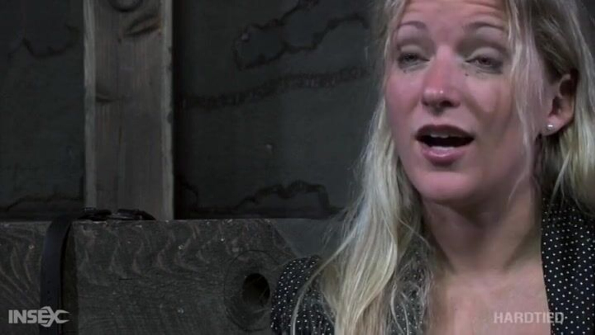 Bdsm Bound blowjob - bound - bdsm - tied - deepthroat - cocksucking