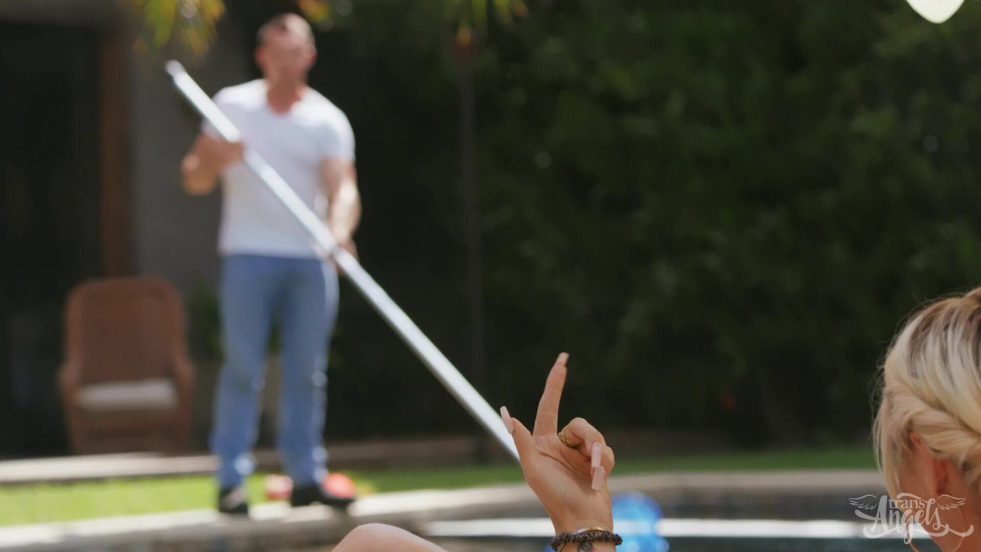 Big Tit Blonde TSAubrey Kate Getting Wet Fucking ans SuckingIn Pool with Pierce Paris - anal - missionary - doggy - cow girl - hardcore - bareback - dick sucking - ass licking - babe - sexy