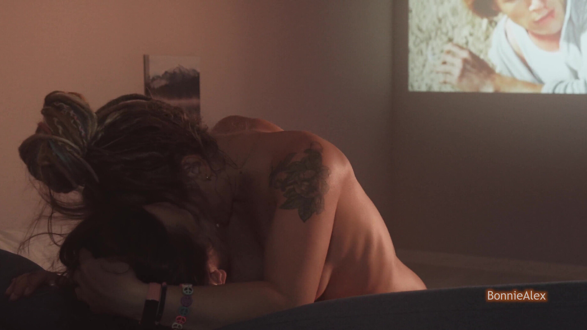 Bonniealex Evening Sex While Watching A Movie - amateur - hardcore - 4k porn