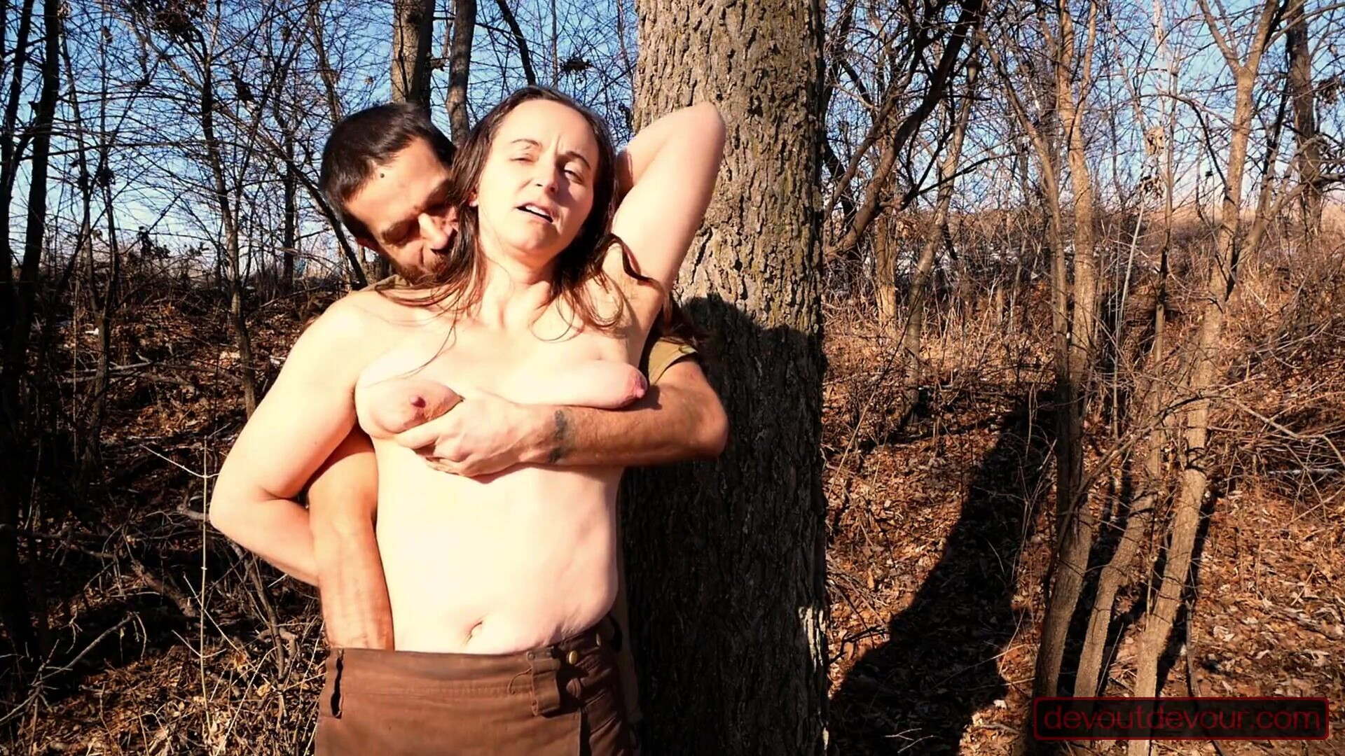 Devoutdevour Forest Nipple Play： Topless MILF's Natural Tits Sucked and Squeezed, H - devoutdevour - forest nipple play： topless milf's natural tits sucked and squeezed - hairy pussy squirts