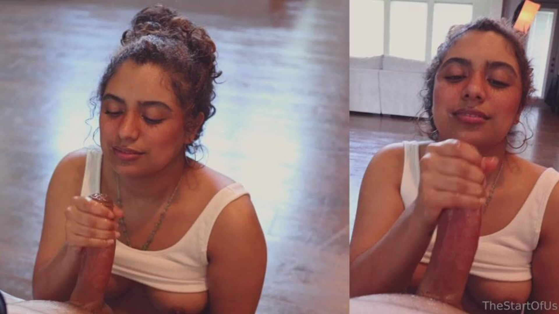 Dual cameras blow job - cocksucking - asslicking - deepthroat - bwc