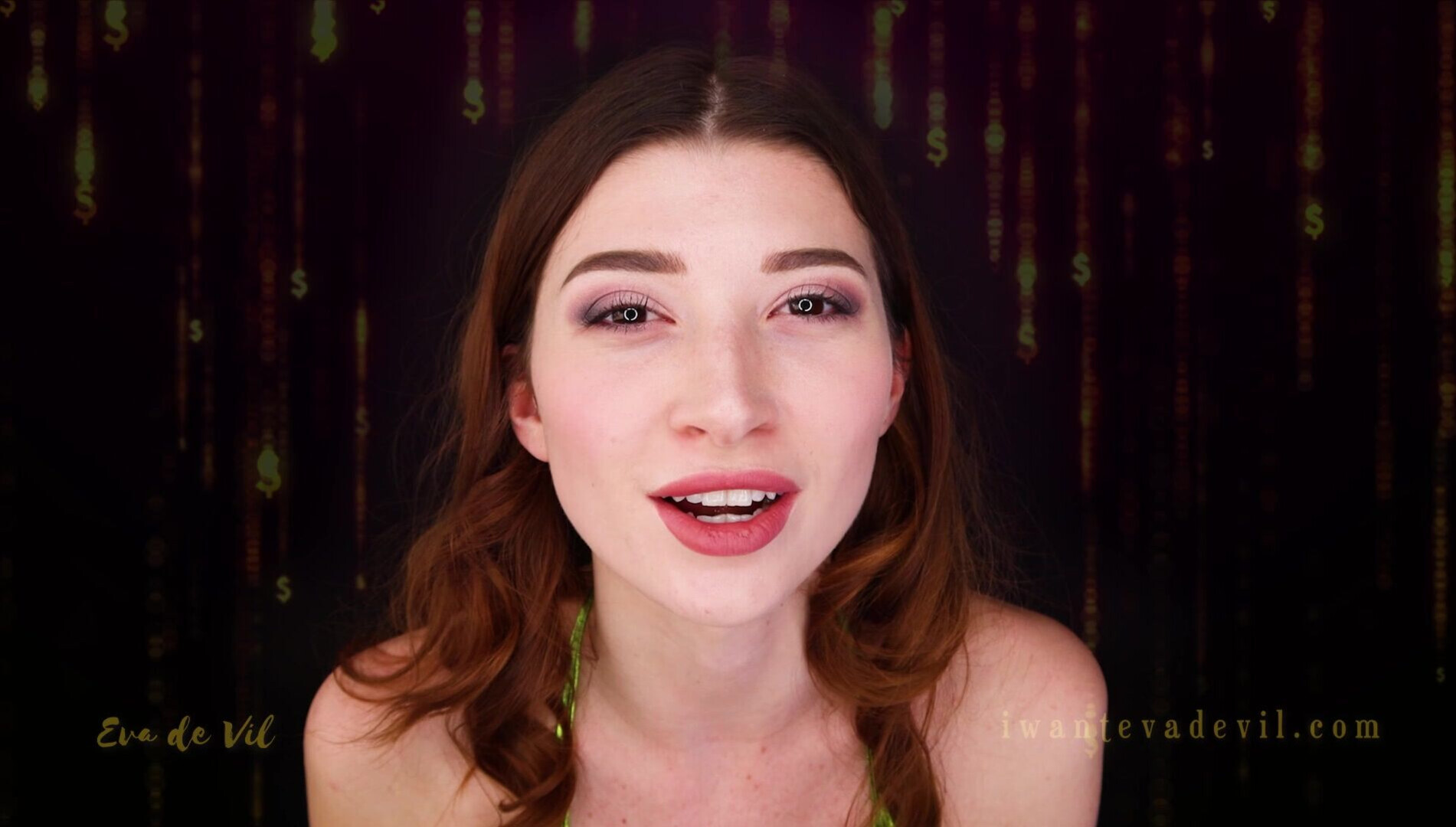 Eva De Vil The Divine Cash Flow (Findom) - solo - softcore - small tits