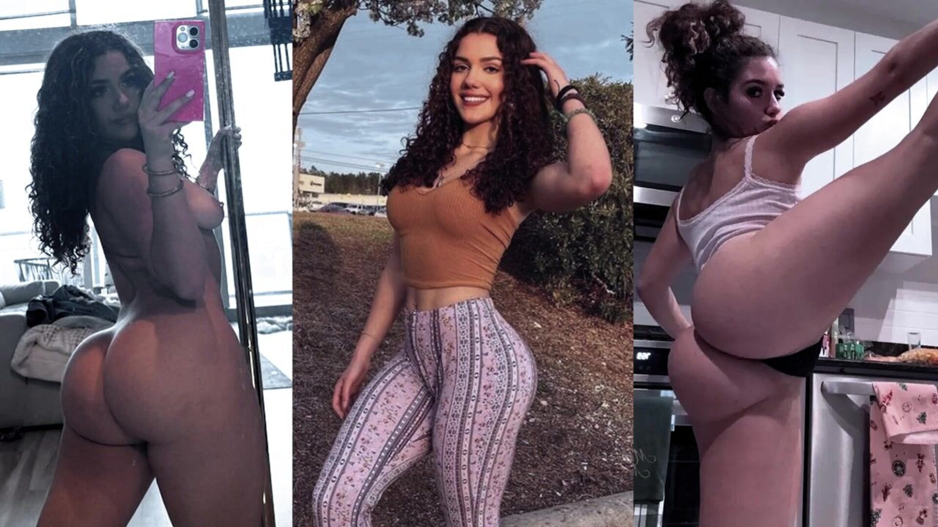 Extraordinaire Bouncy Caboose Teenage Smashes With Mouth watering Bootie - brunette - amateur - babes - beauty - porn