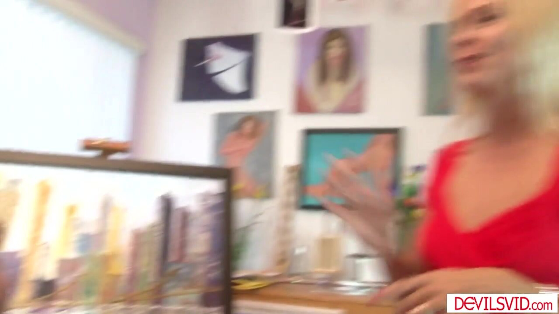 Horny milf faculty letting me fuck her - old and young - milf - facefuck - deepthroat - petite - small tits - shaved - blonde - big cock - hardcore